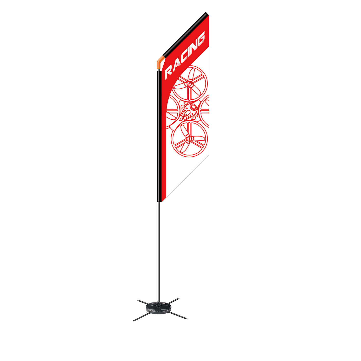 โดรน FPV Racer Flag Drone Quad - Drone Racing Gate บทวิจารณ์และราคา
