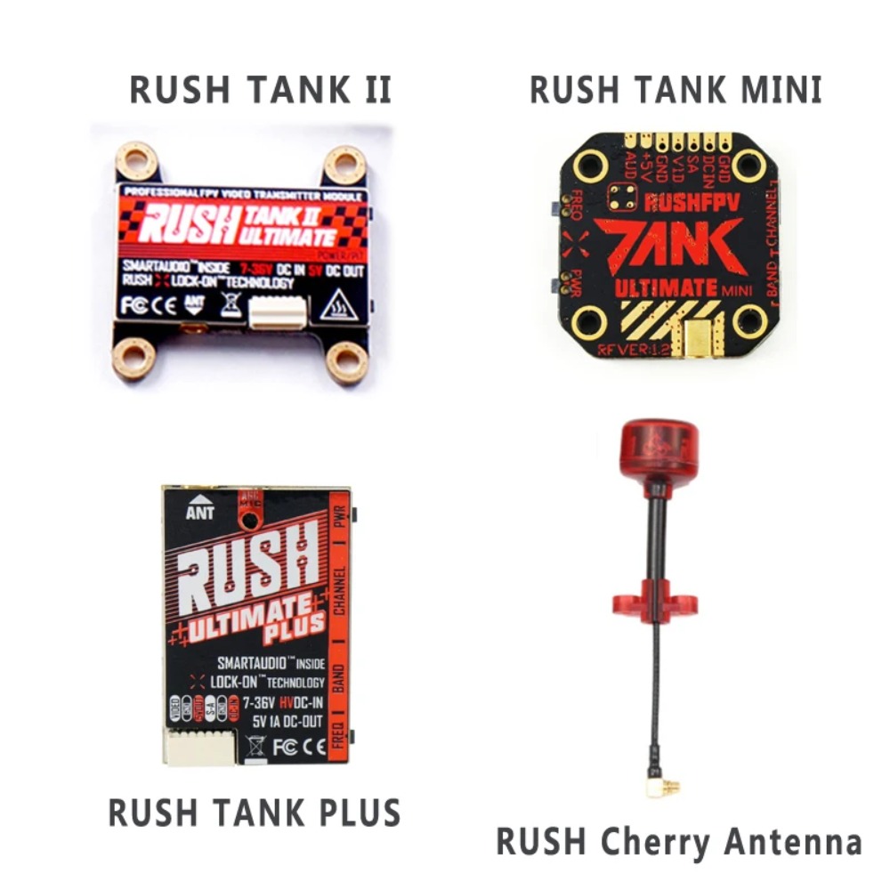 RUSH TANK Ultimate II/Mini/PLU - Drone Racing Frame บทวิจารณ์และราคา