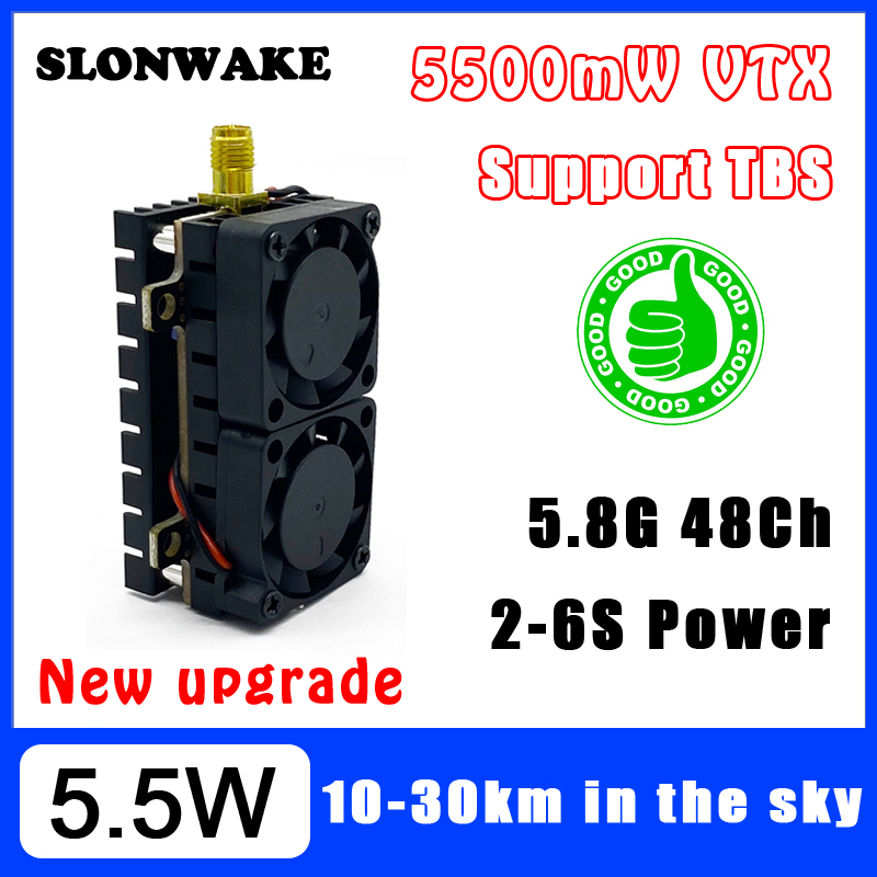 ยาว 5.8GHz 5.5W เครื่องส่งสัญญ - Drone Racing Transmitter บทวิจารณ์และราคา