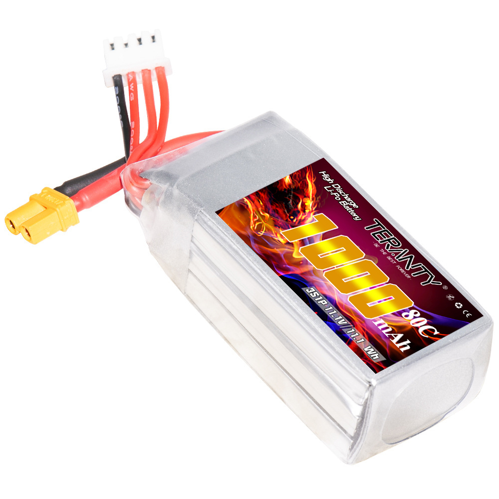 แบตเตอรี่ลิโพ TERANTY 3S 11.1V - Drone Racing Camera บทวิจารณ์และราคา